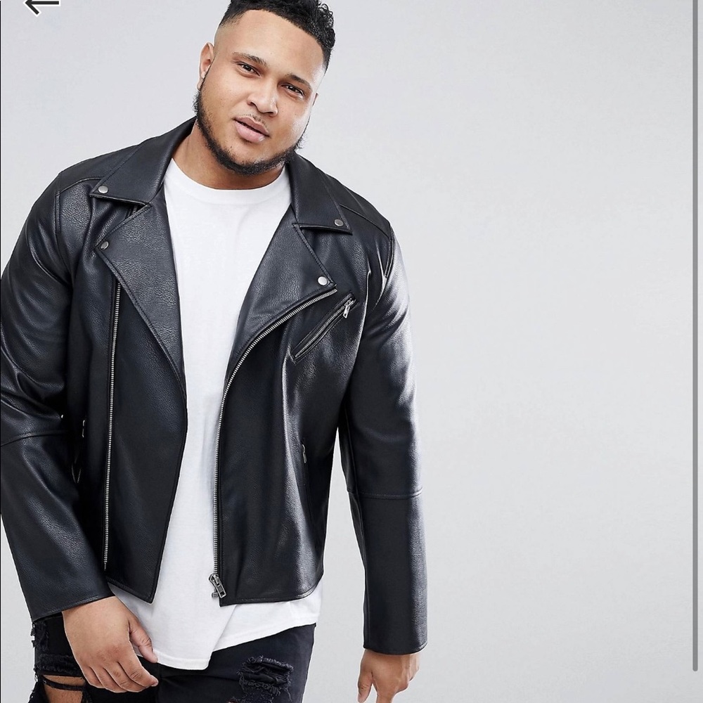Big and tall biker jacket